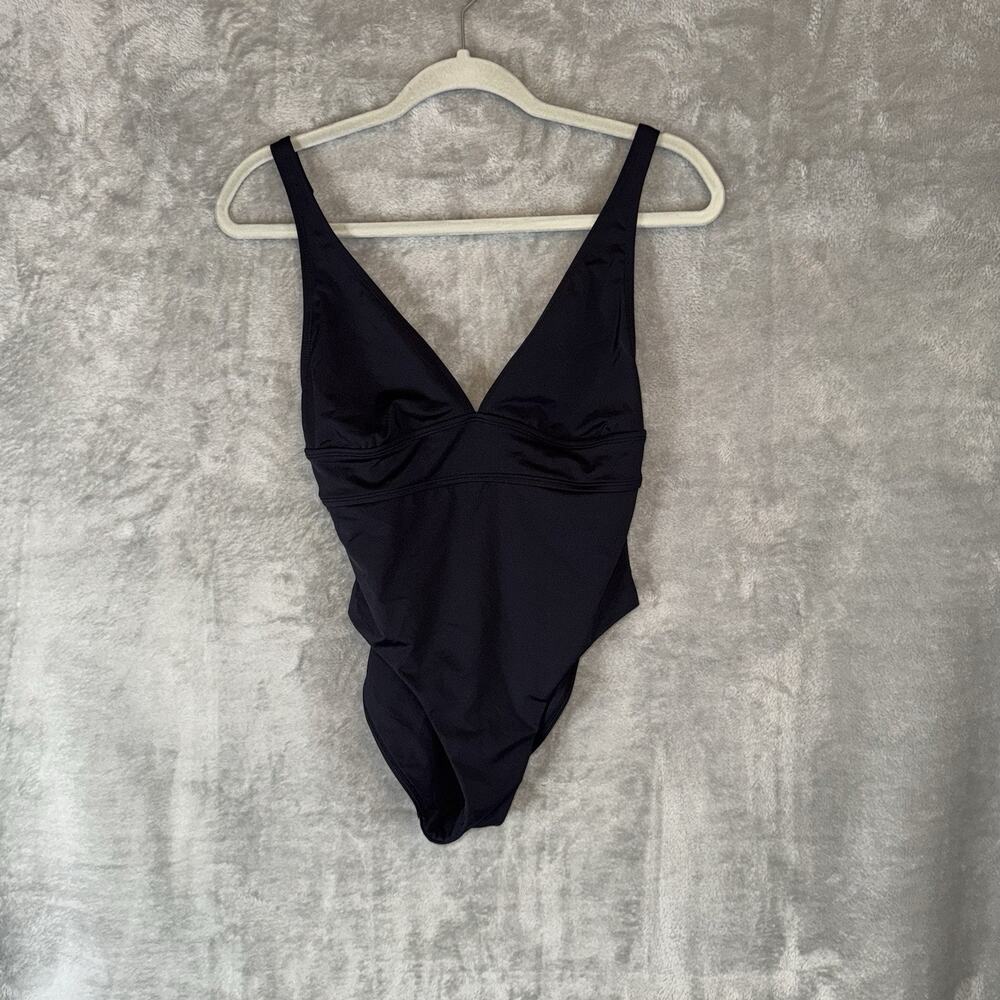 Monday Swimwear Portofino One Piece Swimsuit Size Small Classic Black